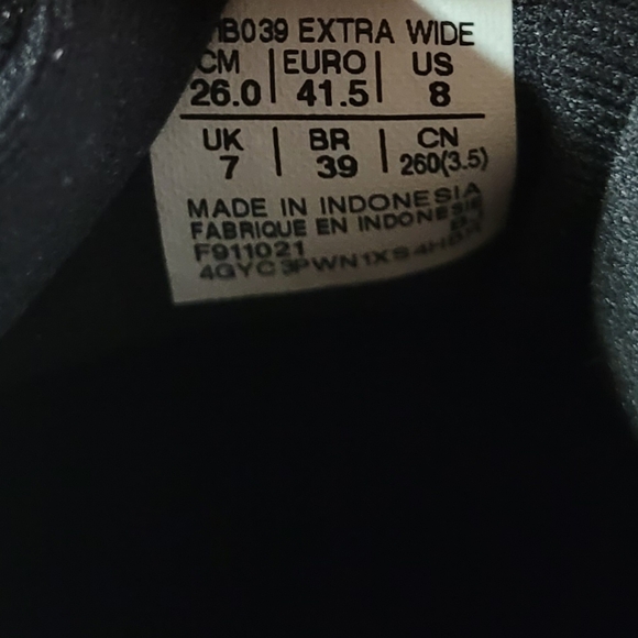 Asics Gel Contend 7 running shoes mesh size 8 Ex wide sneakers - Picture 12 of 12